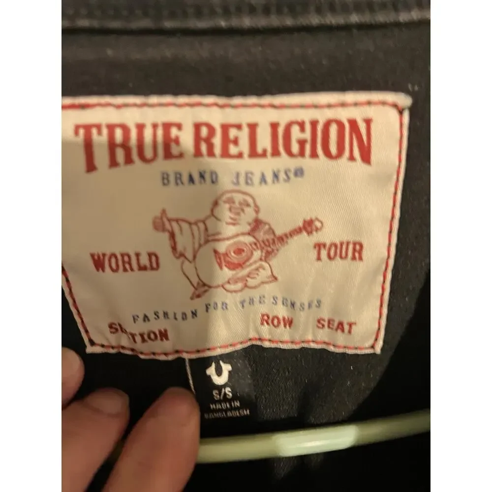 True Religion Jimmy Denim Trucker Jacket Small 